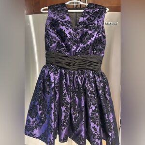 Custom made Disney Haunt d mansion wallpaper dress.